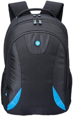 HP WZ139AR10 15.6 L Laptop Backpack(Black, Blue)