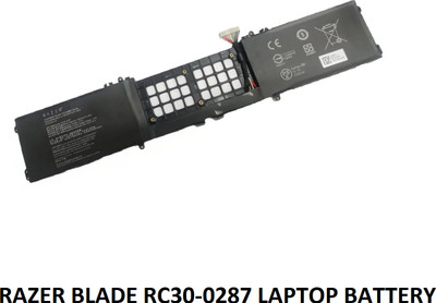 SOLUTIONS-365 COMPATIBLE RC30-0287 BATTERY FOR Razer Blade Pro 17 2019 2020 RZ09-0287 RZ09-02876 4 Cell Laptop Battery
