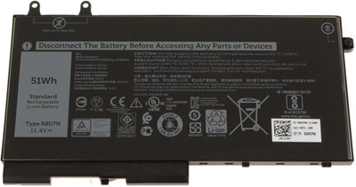 SOLUTIONS-365 R8D7N 3ICP6/56/77 Compatible battery for Dell Precision 15 3540 3 Cell Laptop Battery