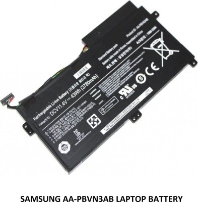 SOLUTIONS-365 COMPATIBLE AA-PBVN3AB BATTERY FOR SAMSUNG NP370R4E ATIV BOOK 4 470R5E 3 Cell Laptop Battery