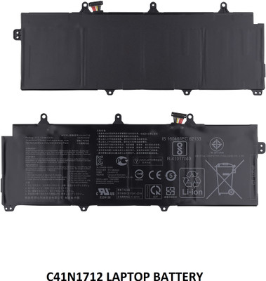 SOLUTIONS-365 COMPATIBLE C41N1712 BATTERY FOR ASUS ROG ZEPHYRUS GX501GI-EI012T GX501GI GX501G 4 Cell Laptop Battery