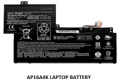 SOLUTIONS-365 COMPATIBLE ACER AP16A4K LAPTOP BATTERY FOR ASPIRE ONE CLOUDBOOK 11 AO1-132 ASPIRE ONE CLOUDBOOK 11 AO1-132-C0QL SWIFT 1 SF113-31-A14Q SWIFT 1 SF113-31-C02P 4 Cell Laptop Battery SOLUTIONS-365 COMPATIBLE ACER AP16A4K LAPTOP BATTERY FOR ASPIRE ONE CLOUDBOOK 11 AO1-132 ASPIRE ONE CLOUDBOOK 11 AO1-132-C0QL SWIFT 1 SF113-31-A14Q SWIFT 1 SF113-31-C02P 4 Cell Laptop Battery