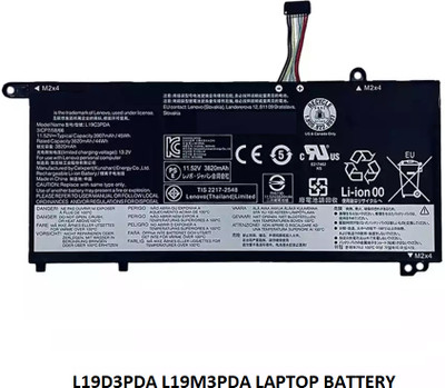 SOLUTIONS-365 COMPATIBLE L19D3PDA L19M3PDA LAPTOP BATTERY FOR LENOVO THINKBOOK 14 G2 LTL ARE / 14 G3 ACL LTL / 15 G2 LTL ARE / 15 G3 ACL LTL SERIES 4 Cell Laptop Battery