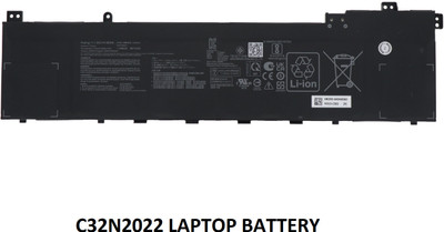 SOLUTIONS-365 COMPATIBLE C32N2022 BATTERY FOR ASUS VIVOBOOK PRO 16 OLED K6602ZC-KV046, M7600QC-L2011X SERIES 6 Cell Laptop Battery