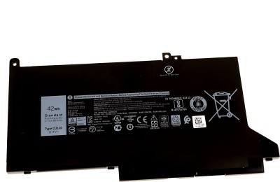 SOLUTIONS-365 Compatible DJ1J0 battery for dell Latitude 7280 7290 7380 7390 7480 7490 451-BBZL PGFX4 ONFOH DJ1JO Laptop Battery 3 Cell Laptop Battery