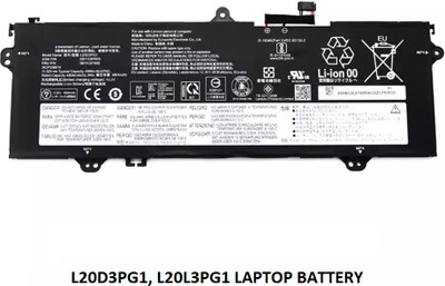 SOLUTIONS-365 COMPATIBLE L20D3PG1, L20L3PG1 11.56V 4960mAh LAPTOP BATTERY FOR LENOVO 14E CHROMEBOOK GEN 2-82M1000GUS SERIES LENOVO 14W 2nd GEN (2021) SERIES 4 Cell Laptop Battery