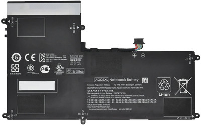 SOLUTIONS-365 O02XL AO02030XL HSTNN-C75C HSTNN-C78C HSTNN-IB5O HSTNN-IB5Q HSTNN-UB5O HSTNN-LB5O HSTNN-LB50 728250-121 7282501C1 728250-421 728558-005 2ICP4-74/120 Laptop Battery Compatible for HP ElitePad 1000 G2 3 Cell Laptop Battery
