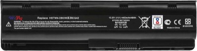 WEFLY 593553-001 593554-001 MU06 MU09 Extended Laptop Battery for HP Pavilion G6 G7 G62 G72 G4 / 2000 Notebook PC / DV6 DV7 DM4 / Compaq Presario CQ32 CQ42 CQ43 CQ56 CQ57 CQ62 CQ72 6 Cell Laptop Battery