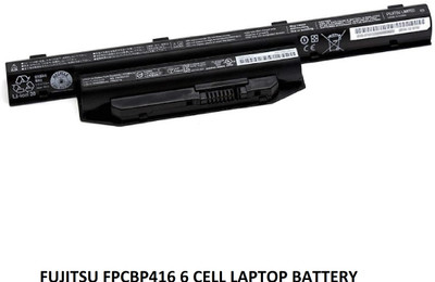SOLUTIONS-365 COMPATIBLE FPCBP416 BATTERY FOR FMVNBP231 Fujitsu LifeBook A544 AH564 E733 6 Cell Laptop Battery