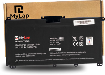 mylap HT03XL L11119-855 Laptop Battery for HP Pavilion 14-CE 14-CF 14-DF 15-CS 15-DA 15-DB 15-DW TPN-I130/I131/I132 L11421-422 HSTNN-LB8M 17-AR050WM 920046-121 421 541 3 Cell Laptop Battery
