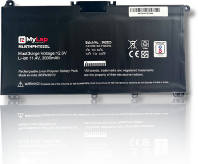 mylap HT03XL L11119-855 Laptop Battery for HP Pavilion 14-CE 14-CF 14-DF 15-CS 15-DA 15-DB 15-DW TPN-I130/I131/I132 L11421-422 HSTNN-LB8M 17-AR050WM 920046-121 421 541 Premium Series 3 Cell Laptop Battery
