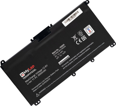 mylap Hi-Performance HP HT03XL LAPTOP BATTERY FOR Pavilion 14-ce 14-cf 14-ck 14-cm 14q-cs 14q-cy 14s-cf 14s-cr 15-cs 15-da 15-db 15g-dr 17-by 17-ca HSTNN-LB8L L11421-1C1 L11119-855 3 Cell Laptop Battery