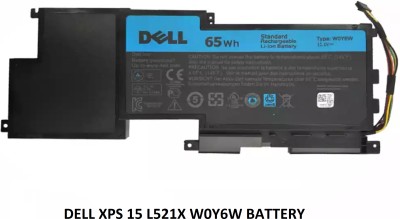 SOLUTIONS-365 COMPATIBLE DELL XPS 15 L521X W0Y6W FOR DELL XPS 15 (L521X Mid 2012), XPS15-3828 Serie, XPS 15-L521x Series, XPS L521x Series 9 Cell Laptop Battery