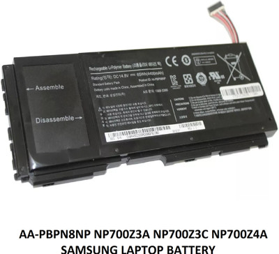 SOLUTIONS-365 COMPATIBLE AA-PBPN8NP BATTERY FOR SAMSUNG NP700Z3A NP700Z Series 4 Cell Laptop Battery