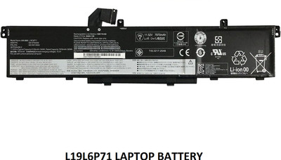 SOLUTIONS-365 COMPATIBLE L19L6P71 LAPTOP BATTERY FOR LENOVO THINKPAD P15 GEN 1 20ST002DAU, THINKPAD P15 GEN 1 20STS0PQ00 THINKPAD P15 GEN 1 20ST004HUS SERIES 4 Cell Laptop Battery SOLUTIONS-365 COMPATIBLE L19L6P71 LAPTOP BATTERY FOR LENOVO THINKPAD P15 GEN 1 20ST002DAU, THINKPAD P15 GEN 1 20STS0PQ00 THINKPAD P15 GEN 1 20ST004HUS SERIES 4 Cell Laptop Battery