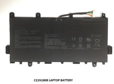 SOLUTIONS-365 COMPATIBLE C21N1808 BATTERY FOR ASUS CHROMEBOOK C423 C423NA C523 C523NA C523NA-DH02 SERIES 3 Cell Laptop Battery