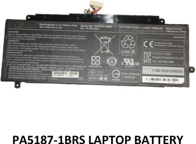 SOLUTIONS-365 COMPATIBLE PA5187-1BRS LAPTOP BATTERY FOR TOSHIBA SATELITE P50W-B, SATELITE P55w SERIES 4 Cell Laptop Battery