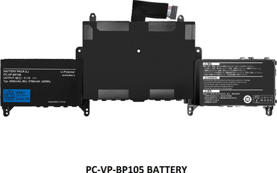 SOLUTIONS-365 COMPATIBLE BP106 LaVie-G PC-VP-BP105 BATTERY FOR NEC, GL186Y/3Z, LaVie G, LAVIE PC-GN246W3G5, LAVIE PC-GN256Y3A7, LAVIE PC-HZ550AAB 4 Cell Laptop Battery