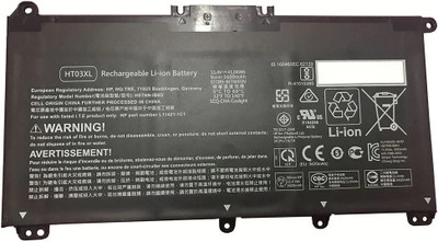 SOLUTIONS-365 COMPATIBLE HT03XL BATTERY FOR HP PAVILION 14-CE 14-CF 14-CK 14-CM 14Q-CS 14Q-CY 14S-CF 14S-CR 15-CS 15-DA 15-DB 15-DW 15G-DR LAPTOP SERIES 3 Cell Laptop Battery