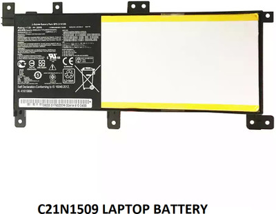 SOLUTIONS-365 COMPATIBLE C21N1509 BATTERY FOR ASUS X556U X556UA X556UB X556UJ X556UQ X556UVB SERIES 3 Cell Laptop Battery