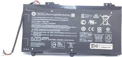 HP SE03XL Pavilion 14-AL136TX, 14-AL137TX, 14-AL139TX, 14-AL141TX, 14-AL142TX, 14-AL155TX, 14-AL156TX, 14-AL162TX, 14-AL163TX, 14-AL164TX 6 Cell Laptop Battery