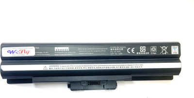 WEFLY Laptop Battery Compatible for VGP-BPS13 Laptop Battery Compatible with Sony VAIO VGP-BSP13/S VGP-BPS13/S VGP-BPS13A VGN-BZ560P22 VGP-BPS13/Q PCG-8131L PCG-3C2L VGP-BPS13B/B VGP-BPL13 VGP-BPS13A/B 6 Cell Laptop Battery