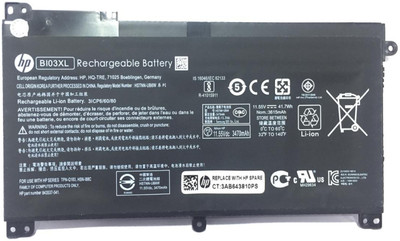 HP BI03XL LAPTOP BATTERY FOR Pavilion X360 13-U M3-U M3-U001DX M3-U103DX 13-U100TU 13-U100TU 13-U118TU Stream 14-AX 14-ax010wm 14-ax020wm 14-ax030wm Series 3 Cell Laptop Battery HP BI03XL LAPTOP BATTERY FOR Pavilion X360 13-U M3-U M3-U001DX M3-U103DX 13-U100TU 13-U100TU 13-U118TU Stream 14-AX 14-ax010wm 14-ax020wm 14-ax030wm Series 3 Cell Laptop Battery