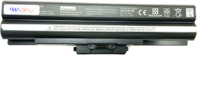 WEFLY Laptop Battery Compatible for Sony VAIO VGN-FW29/B 6 Cell Laptop Battery