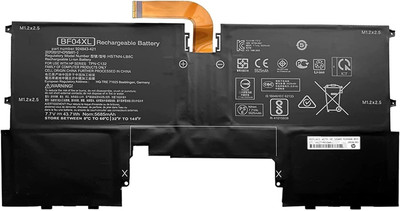 SOLUTIONS-365 BF04XL / HSTNN‑LB8C Battery for Spectre 13 Series (13‑AF / 13‑V) — 7.7 V, 43.7 Wh, 5685 mAh 4 Cell Laptop Battery