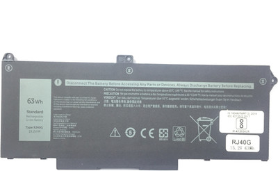 DELL RJ40G 63WH Laptop battery for Latitude 14 5420, Latitude 15 5520, Precision 15 3560 series, Latitude 14 5420 XPC5H 4 Cell Laptop Battery