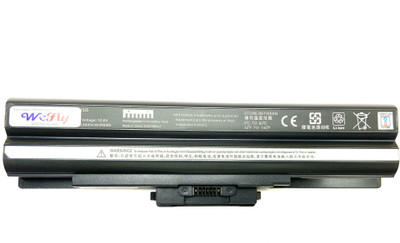 WEFLY Laptop Battery Compatible for Sony VAIO VGN-CS92DS 6 Cell Laptop Battery