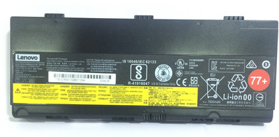 Lenovo 00NY492 , 00NY493 , 00NY490 77+ LAPTOP BATTERY FOR ThinkPad P51 Series, ThinkPad P51-20HH, ThinkPad P51-20HH001QGE, ThinkPad P51-20HH001RMZ, ThinkPad P51-20HH002WGE 9 Cell Laptop Battery