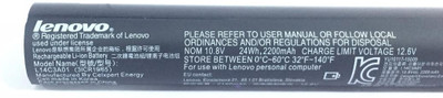 Lenovo L14S3A01 LAPTOP BATTERY FOR IdeaPad 100-15IBY Series L14C3A01 (ID EAPAD 100-15) L14C3A01 L14S3A01 3 Cell Laptop Battery