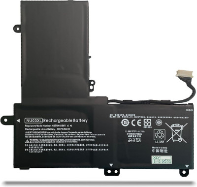 SOLUTIONS-365 HP NU03XL 41.7Wh / 11.55V Replacement Battery ‑ 3‑Cell Li‑ion for HP Pavilion x360 11‑U / 11‑AB / Stream x360 Series (HSTNN‑UB6V / TPN‑C128 / TPN‑W117 Compatible) 3 Cell Laptop Battery