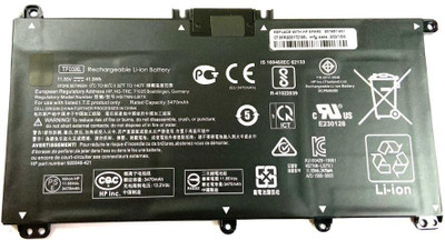 WISTAR TPN-Q191 TF03XL Battery for HP Pavilion 15-CD0XX 15-CD042NR 4 Cell Laptop Battery