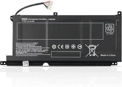 WEFLY PG03XL HSTNN-DB9G HSTNN-OB1I L48430-AC1 L48495-005 L48430-2C1 Laptop Battery Compatible with Pavilion Gaming 15-DK 15-dk0000 15-DK0125TX OMEN 5X FPC52 Series(11.55V 52.5Wh) 3 Cell Laptop Battery
