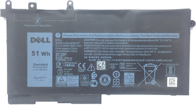 DELL 93FTF Precision 15 3520 3530 Latitude E5280 E5480 E5580 E5490 E5590 E5480 E5290 E5591 E5491 Series D4CMT 4YFVG 83XPC 083XPC 451-BBZT 4 Cell Laptop Battery