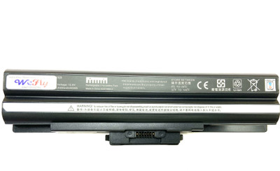 WEFLY Laptop Battery Compatible for Sony VAIO VGN-CS90HS 6 Cell Laptop Battery