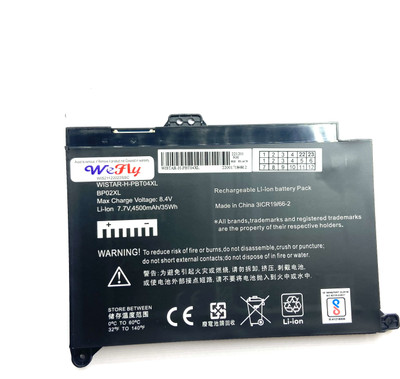 WEFLY Laptop Battery Compatible for BP02XL with HP Pavilion Notebook PC 15 15-AU010WM 15-AU018WM Series Laptop Fit BP02XL HSTNN-UB7B BP02041XL HSTNN-LB7H 2ICP7/65/80 CF-VZSU46 3 Cell Laptop Battery