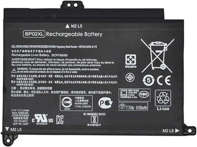 WEFLY BP02XL Replacement Laptop Battery for HP Pavilion PC 15 15-AU 849909-850 15-AU010WM 15-AU018WM 849569-421 Series HSTNN-LB7H BP02041XL HSTNN-UB7B 849569-541TPN-Q175 3 Cell Laptop Battery WEFLY BP02XL Replacement Laptop Battery for HP Pavilion PC 15 15-AU 849909-850 15-AU010WM 15-AU018WM 849569-421 Series HSTNN-LB7H BP02041XL HSTNN-UB7B 849569-541TPN-Q175 3 Cell Laptop Battery