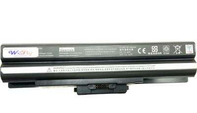 WEFLY Laptop Battery Compatible for Sony VAIO VPC-F11Z1E/BI 6 Cell Laptop Battery