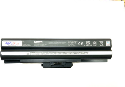 WEFLY Laptop Battery Compatible for Sony VAIO VGN-SR93PS 6 Cell Laptop Battery