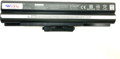 WEFLY Laptop Battery Compatible for Sony VAIO VGN-FW41M/H 6 Cell Laptop Battery