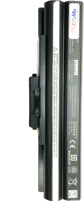 WEFLY Laptop Battery Compatible for Sony VAIO VGN-CS72JB/W 6 Cell Laptop Battery