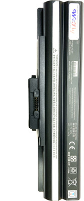 WEFLY Laptop Battery Compatible for Sony VAIO VGN-SR28/J 6 Cell Laptop Battery