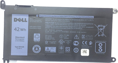DELL WDX0R Laptop battery for Inspiron 15 5000 7000 Series 5567 5565 5568 5570 5578 7560 7569 7570 7579, 13 5368 5378 5379 7368 7378, 17 5767, 14 7460 (3CRH3 T2JX4 CYMGM FC92N) 3 Cell Laptop Battery DELL WDX0R Laptop battery for Inspiron 15 5000 7000 Series 5567 5565 5568 5570 5578 7560 7569 7570 7579, 13 5368 5378 5379 7368 7378, 17 5767, 14 7460 (3CRH3 T2JX4 CYMGM FC92N) 3 Cell Laptop Battery