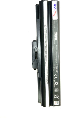 WEFLY Laptop Battery Compatible for Sony VAIO VGN-SR45M/B 6 Cell Laptop Battery