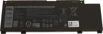 DELL 266J9 Laptop Battery For Ins 15PR-1548BR Ins 14-5490-D2625S Ins 15PR-1745W Ins 15PR-1845W 3 Cell Laptop Battery