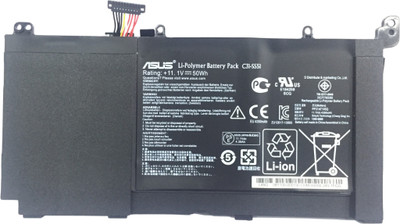 ASUS B31N1336/ S551 BATTERY FOR VIVOBOOK A551LB-XX233H V551LN-CJ215H R553LB-XX292H SERIES 6 Cell Laptop Battery