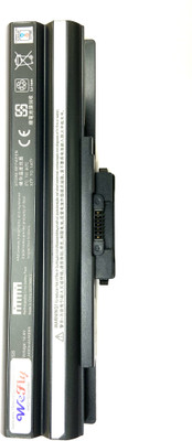 WEFLY Laptop Battery Compatible for Sony VGN-FW17W 6 Cell Laptop Battery